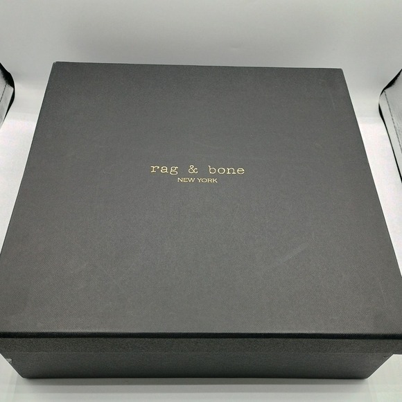 Rag & Bone Leather Black Abel Moto Zipper Buckle Boot Size 36.5. 6.5 - Picture 10 of 12